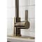 Gourmetier LS877CTLAB Single-Handle Pre-Rinse Kitchen Faucet, Antique Brass LS877CTLAB - alternate 4